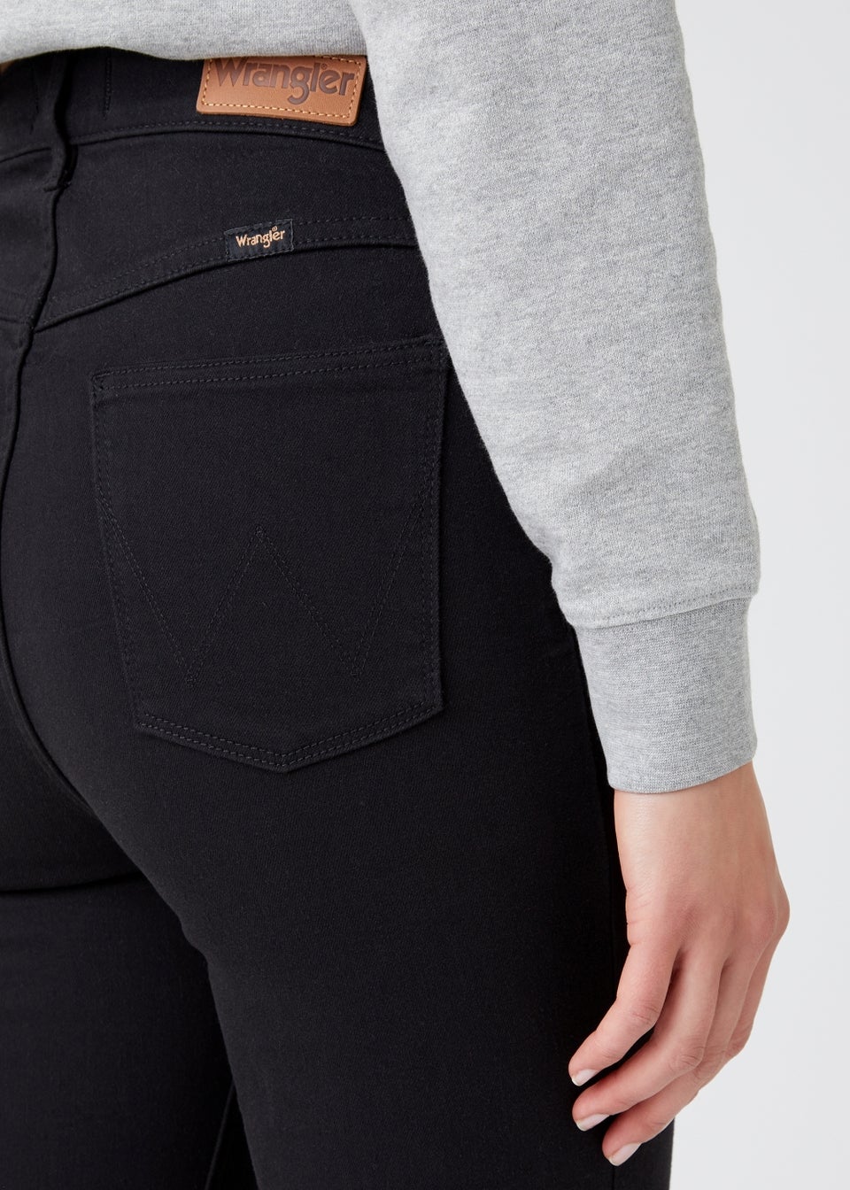 Wrangler Black Skinny Fit Jeans