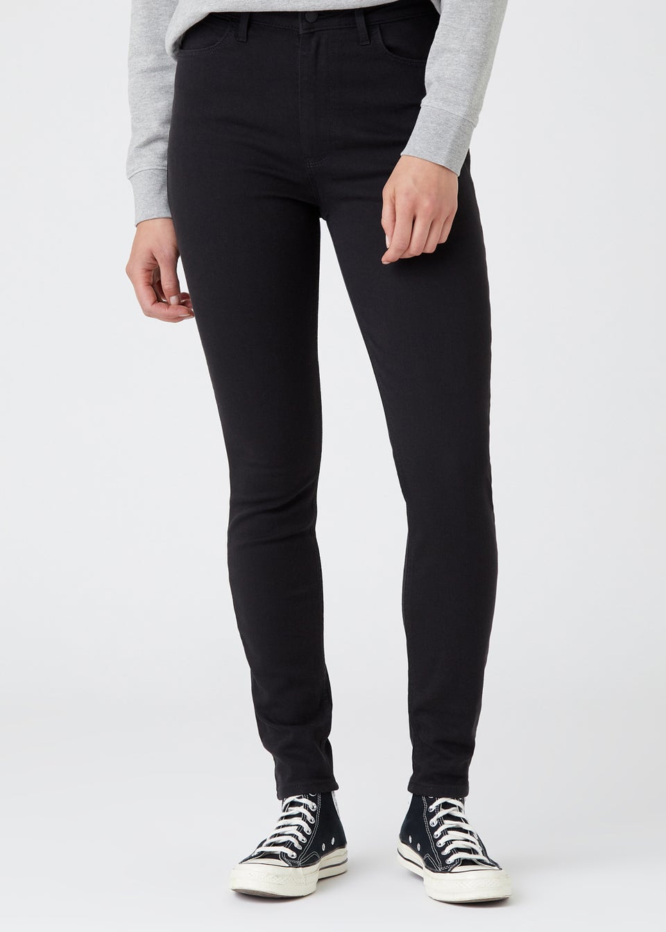 Wrangler Black Skinny Fit Jeans