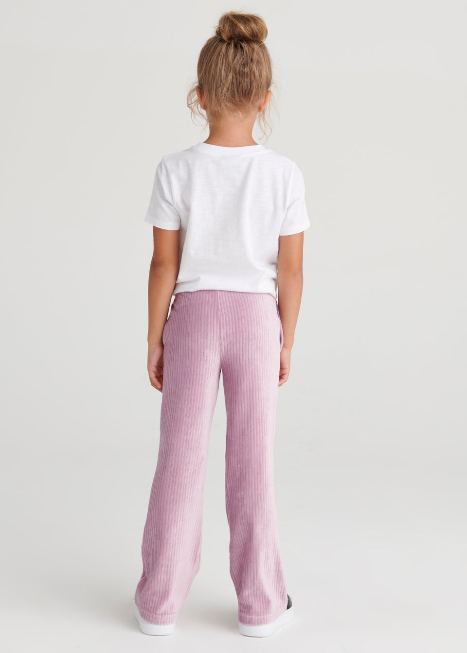 Girls Purple Velour Joggers 4 13yrs Matalan