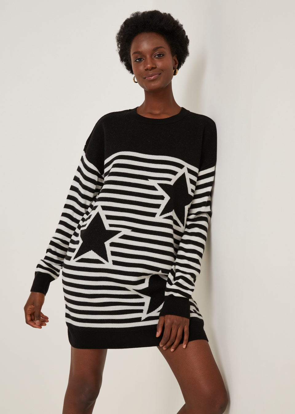 Star sales jumper dress