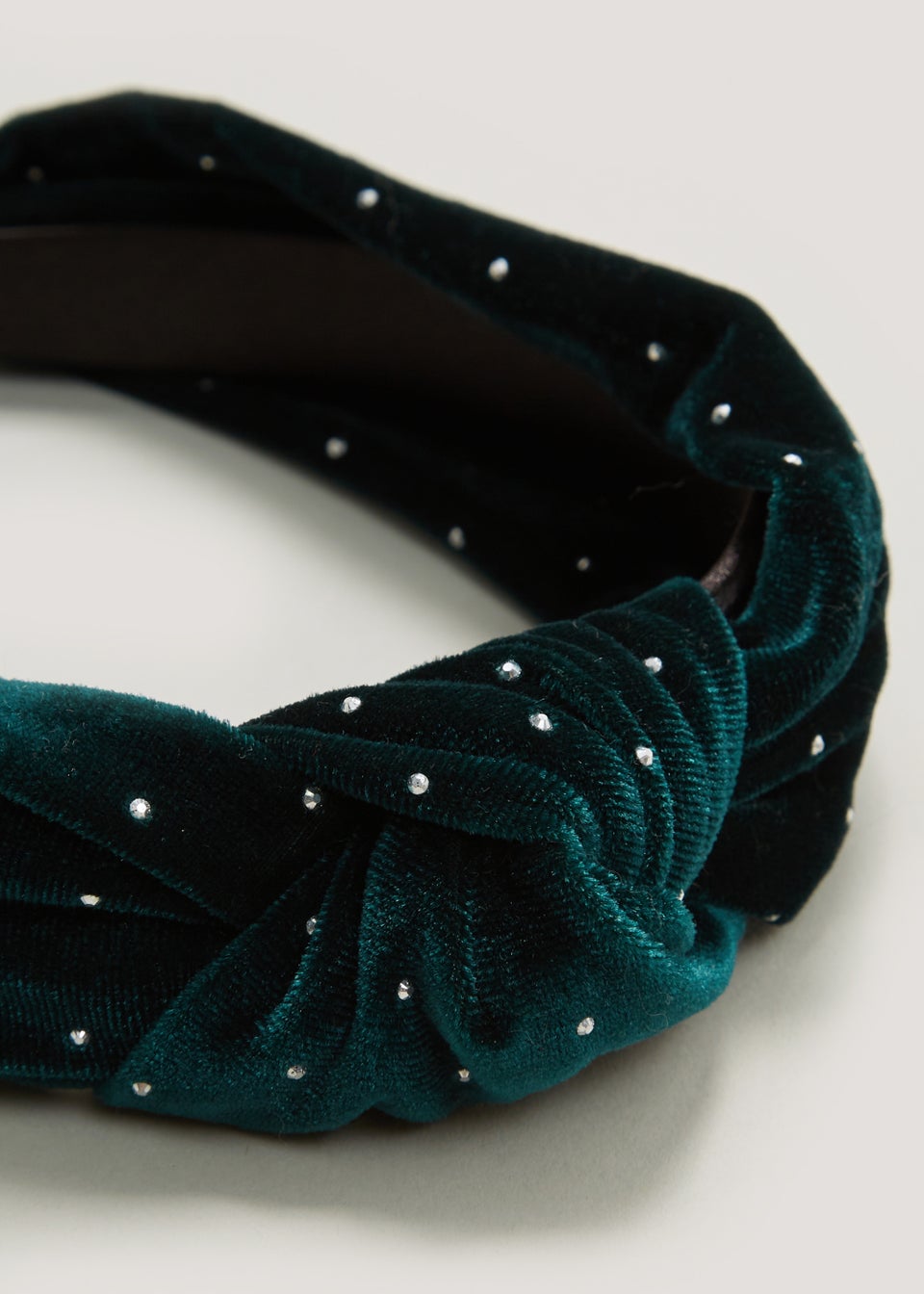 Green Dot Heatseal Knot Headband