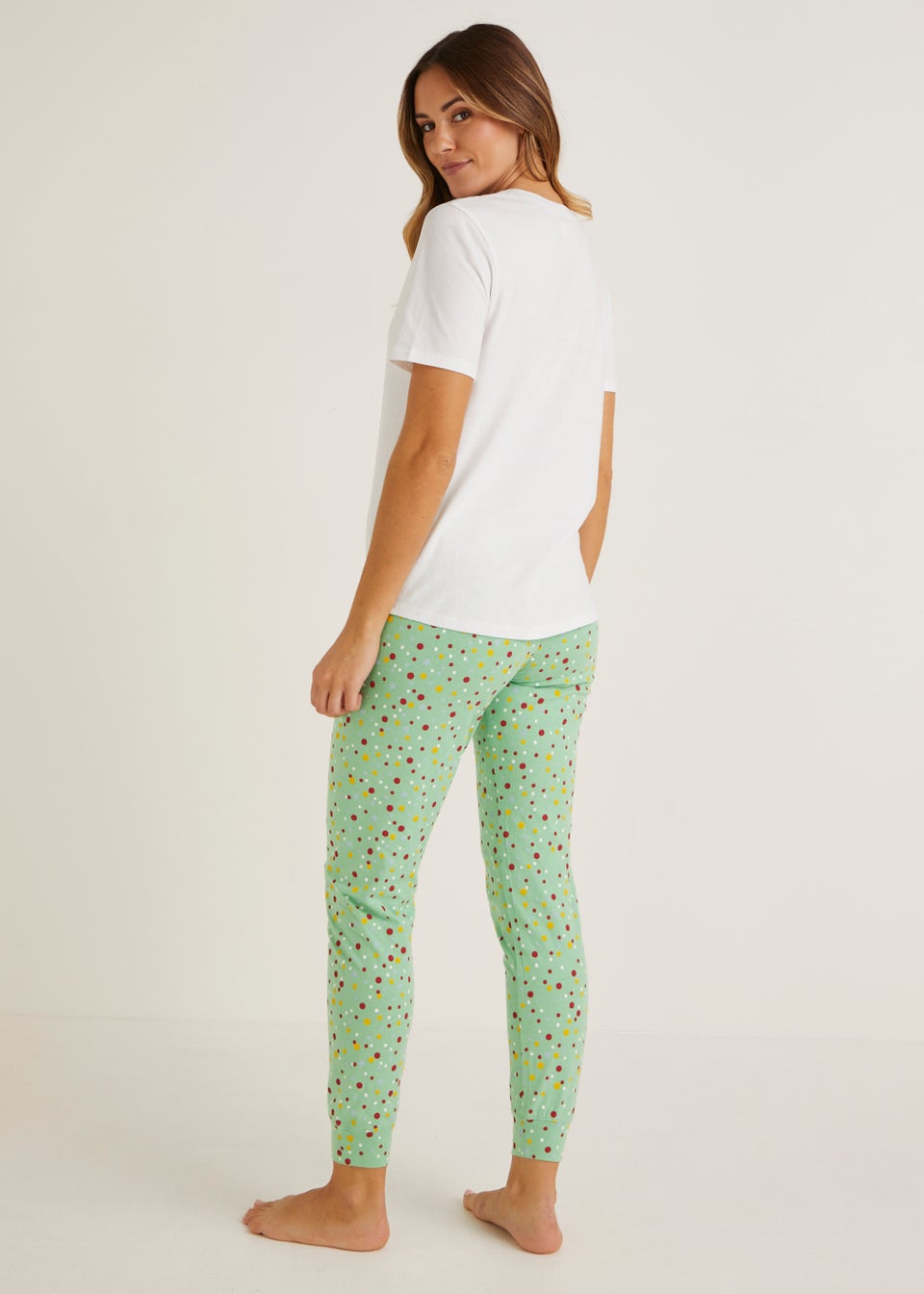 Green Christmas Tree Pyjama Set