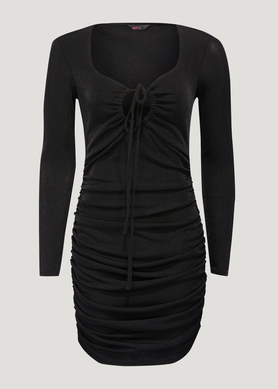 Be Beau Black Cut Out Mini Dress