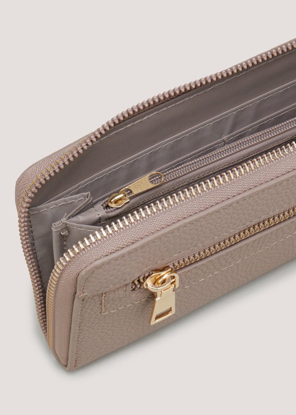 Taupe Large Purse Matalan