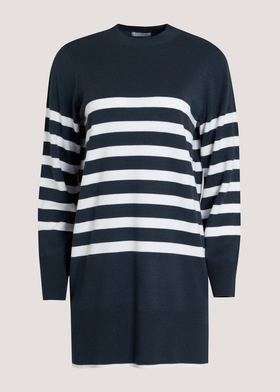 Navy Stripe Super Soft Tunic Dress