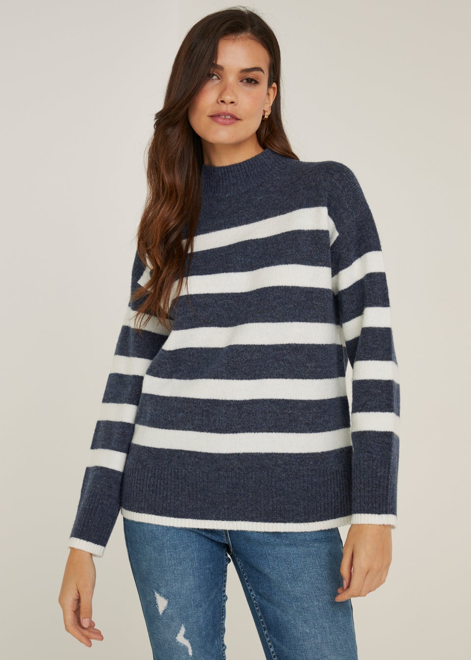 Navy Stripe Jumper