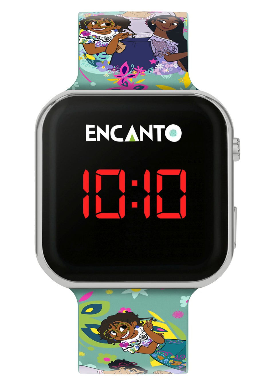 Kids Disney Encanto LCD Tracker Watch (One Size)