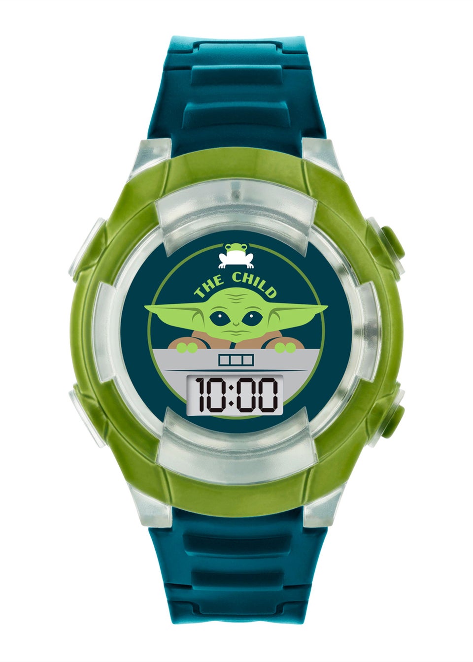 Kids Green Star Wars Mandalorian Watch (One Size)