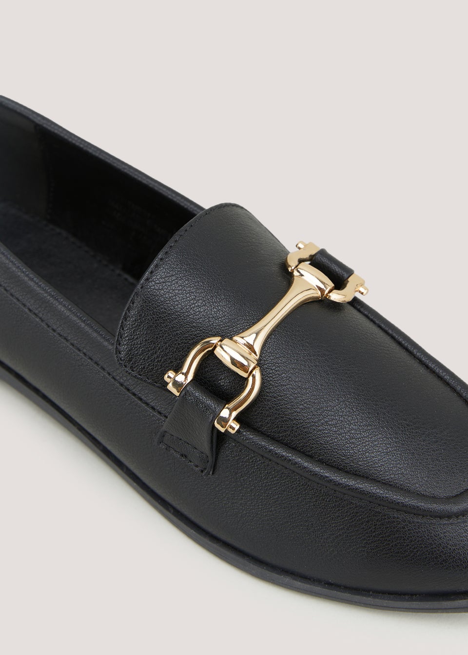 Et Vous Black Snaffle Loafers