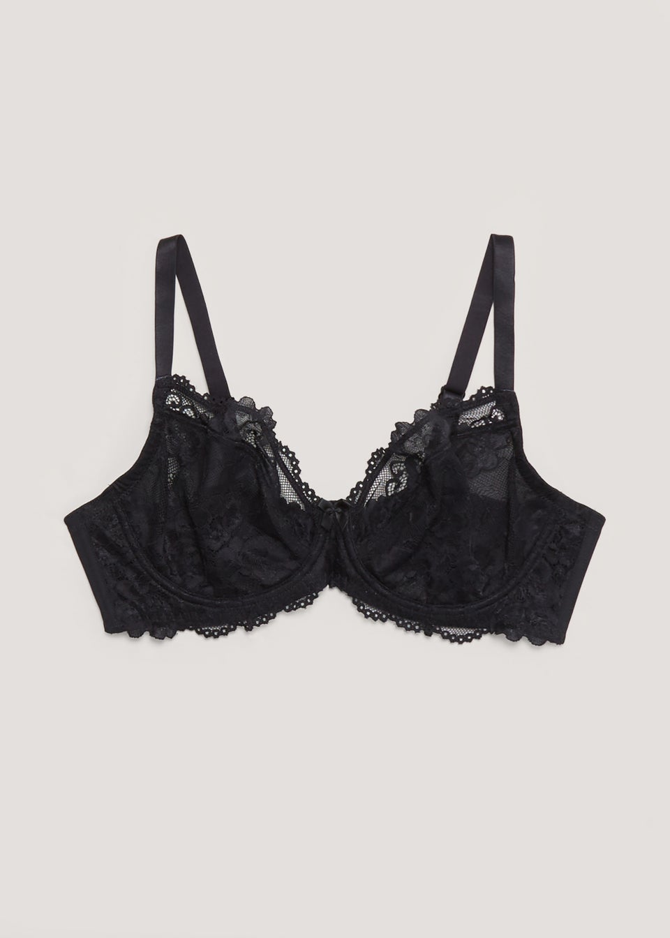 Ivory Rose Curve Black Polka Dot High Apex Bra