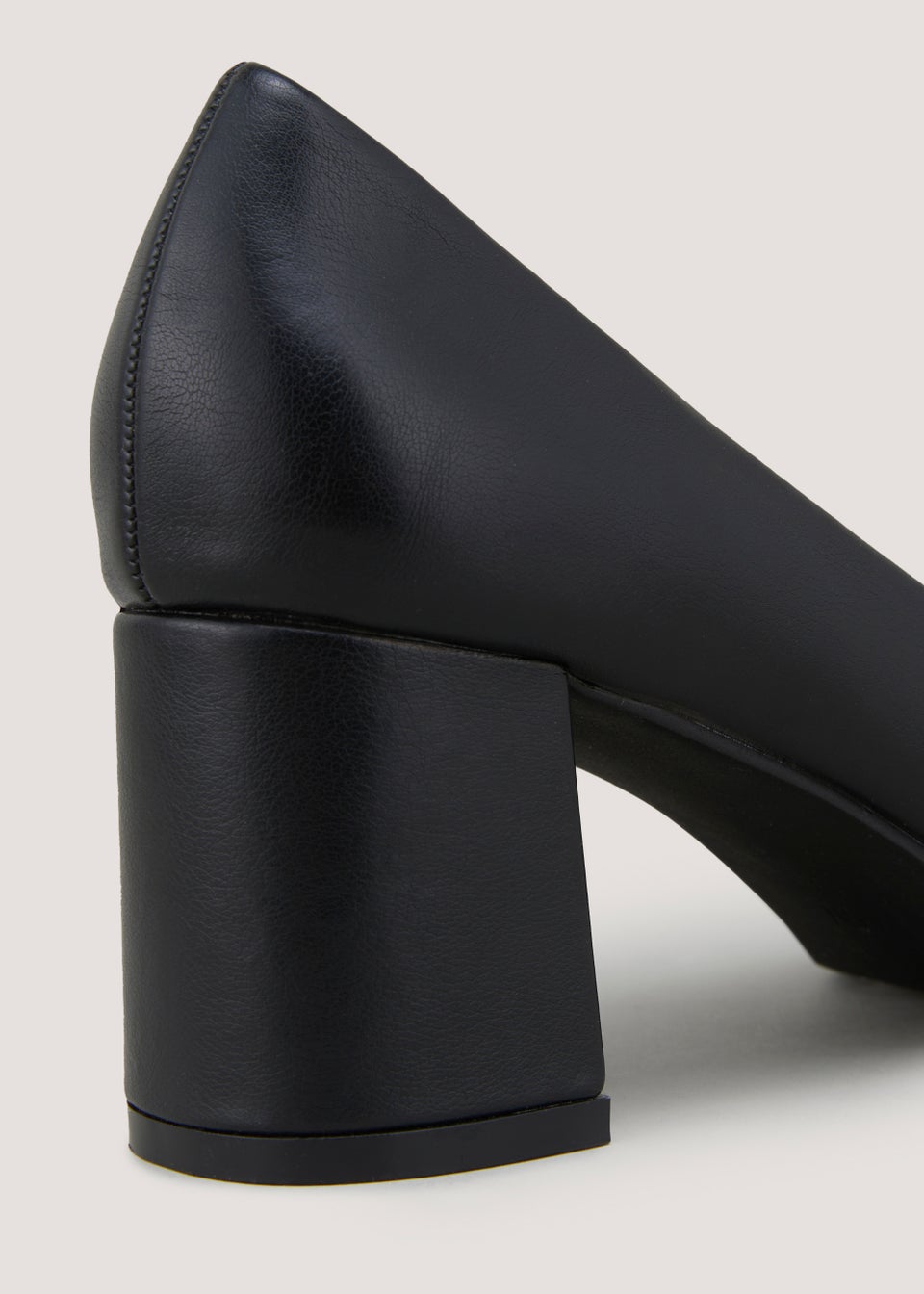 Matalan black block heels clearance