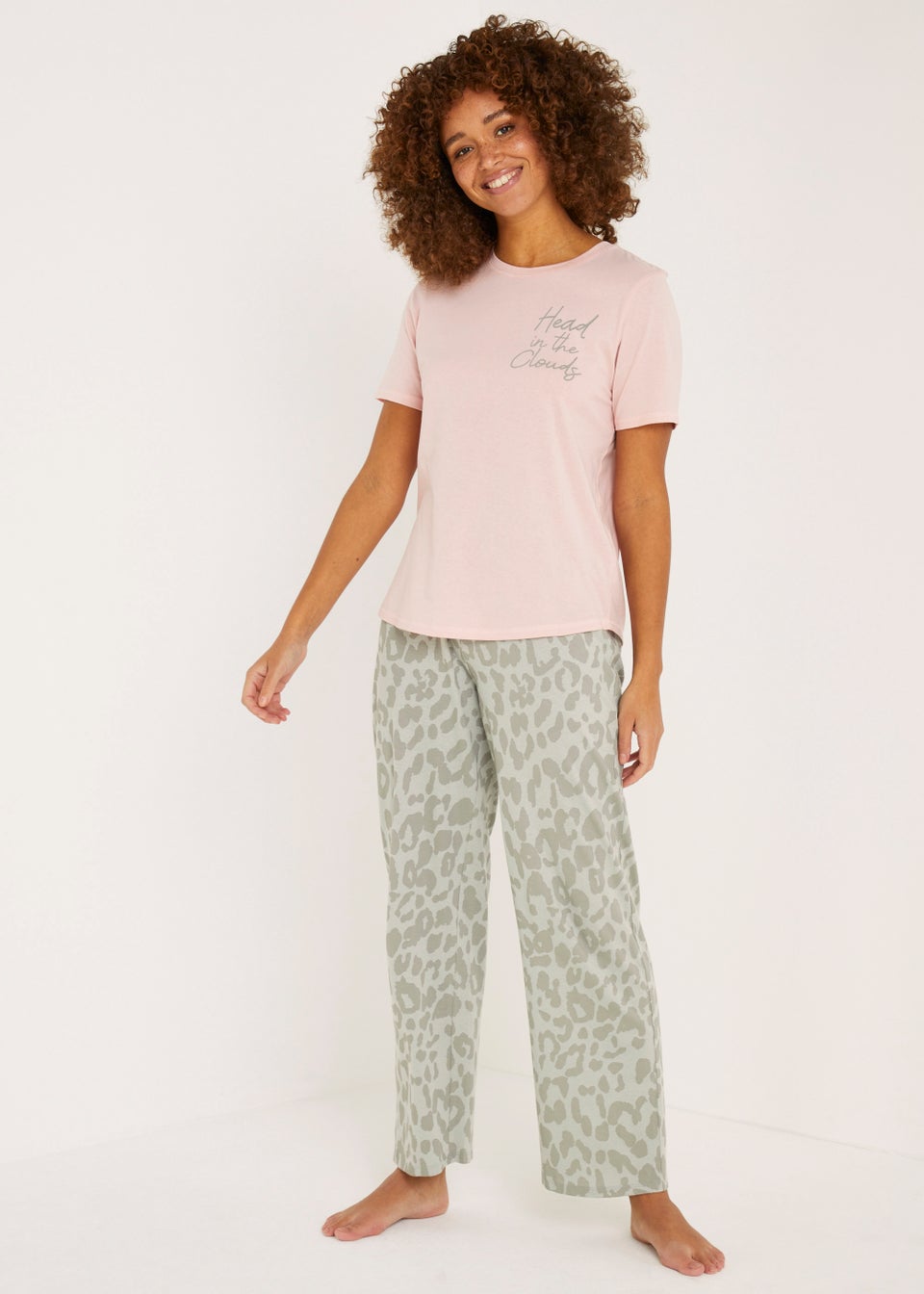 Leopard print pyjamas matalan deals