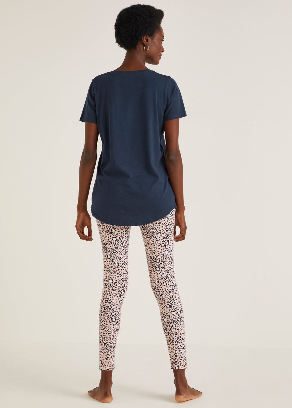 Wild Night In Slogan Pyjama Set