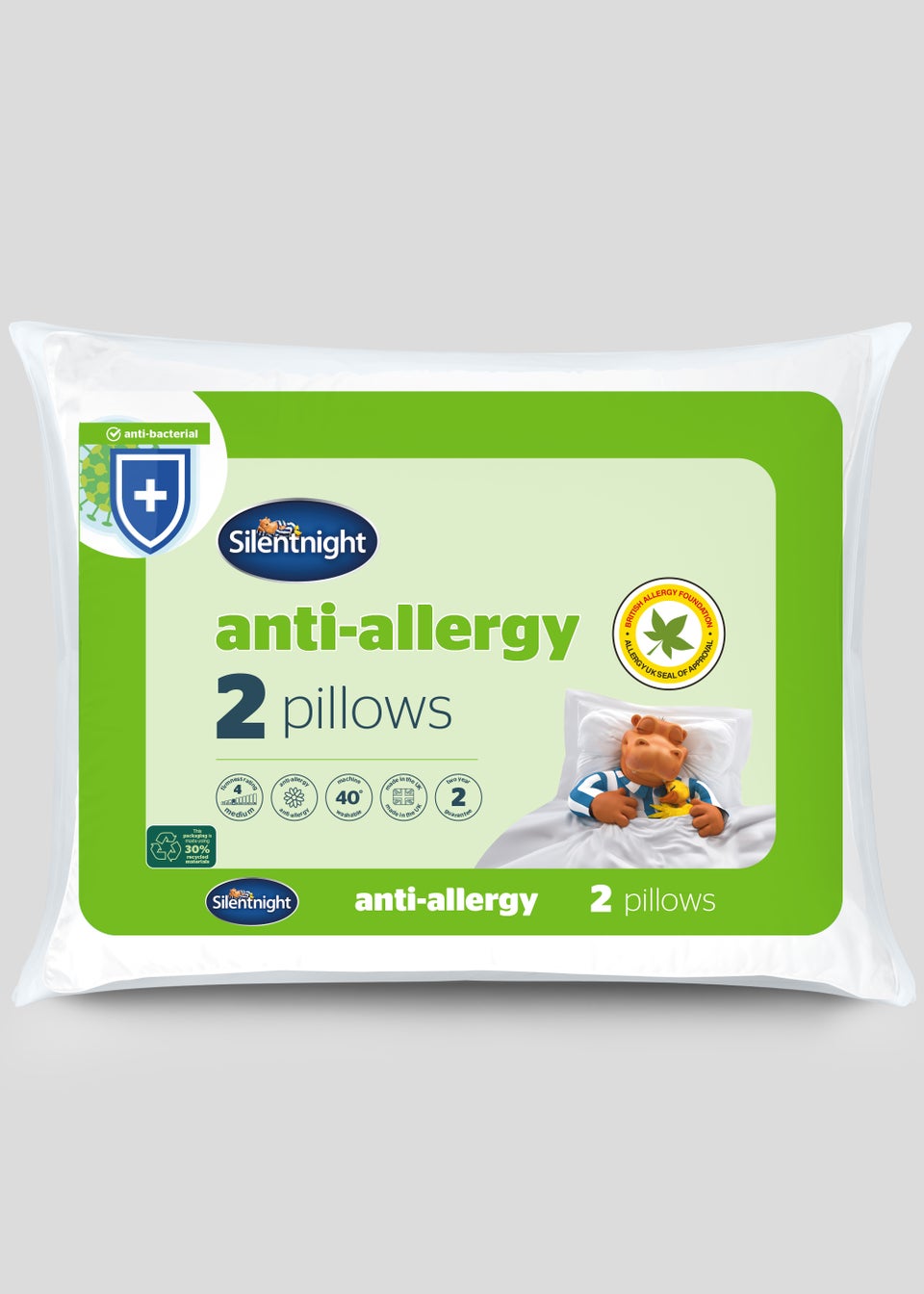 Silentnight Anti-Allergy Pillow Pair