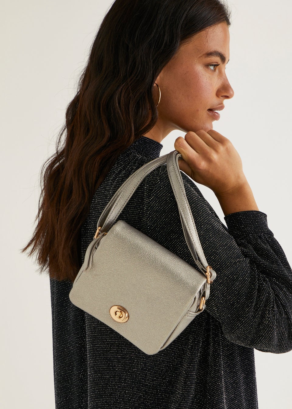 Matalan silver bag online