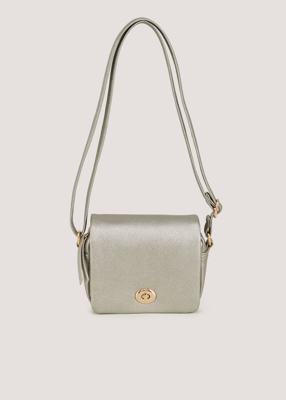 Matalan new arrivals silver bag