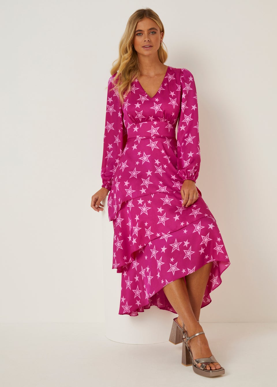 Matalan pink dress outlet