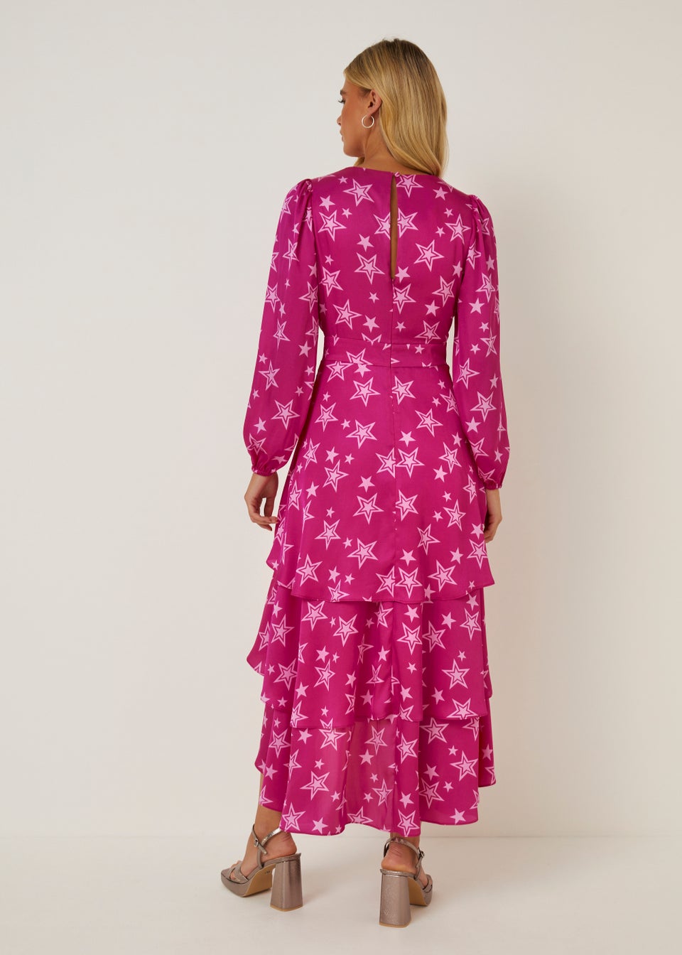 Pink star dress hotsell