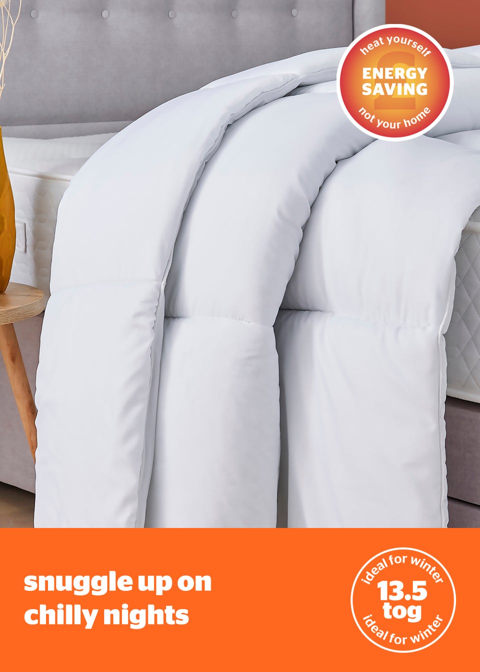 Silentnight White So Snug Duvet (13.5 Tog)