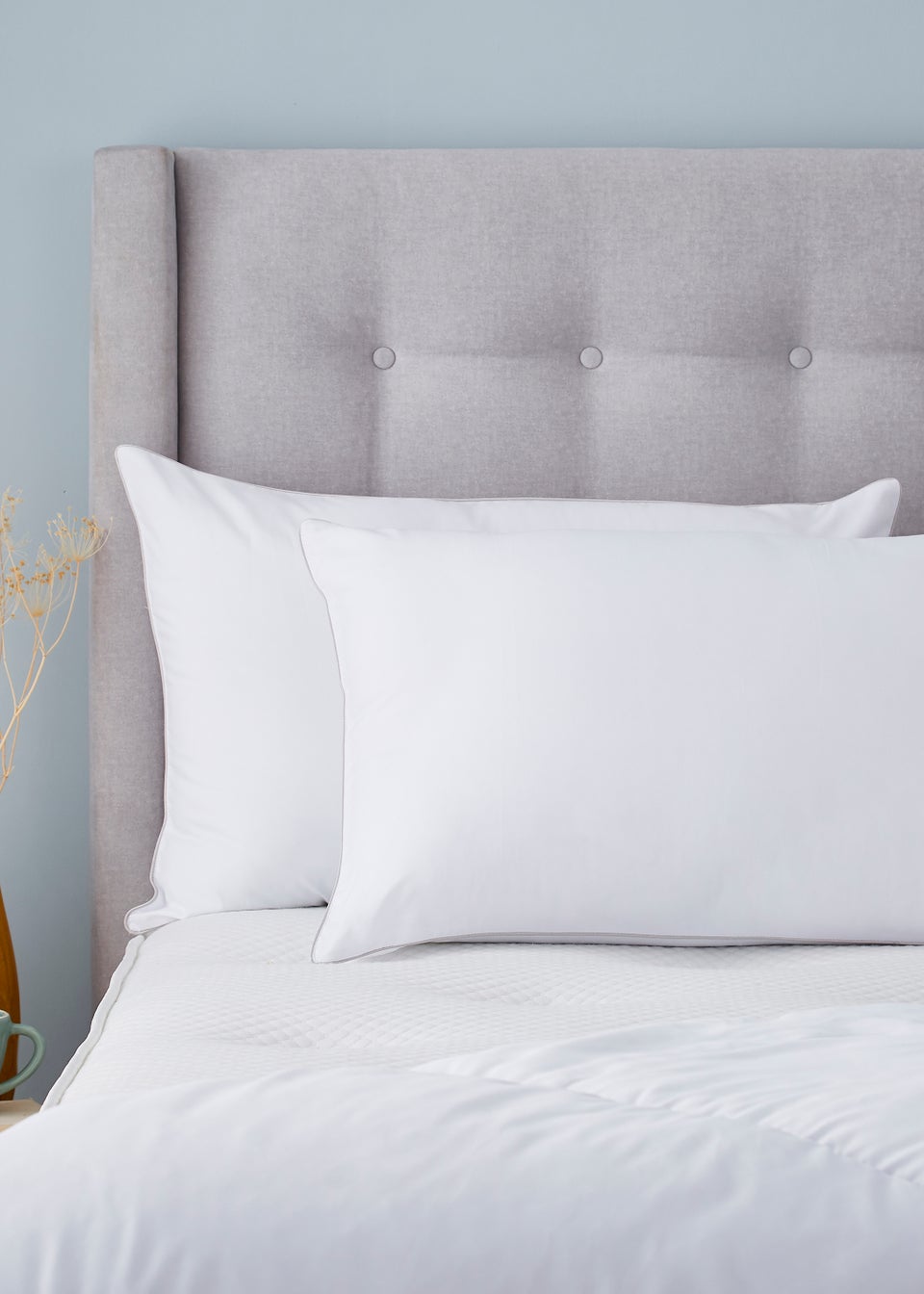 Silentnight White So Snug Pillow Pair Matalan