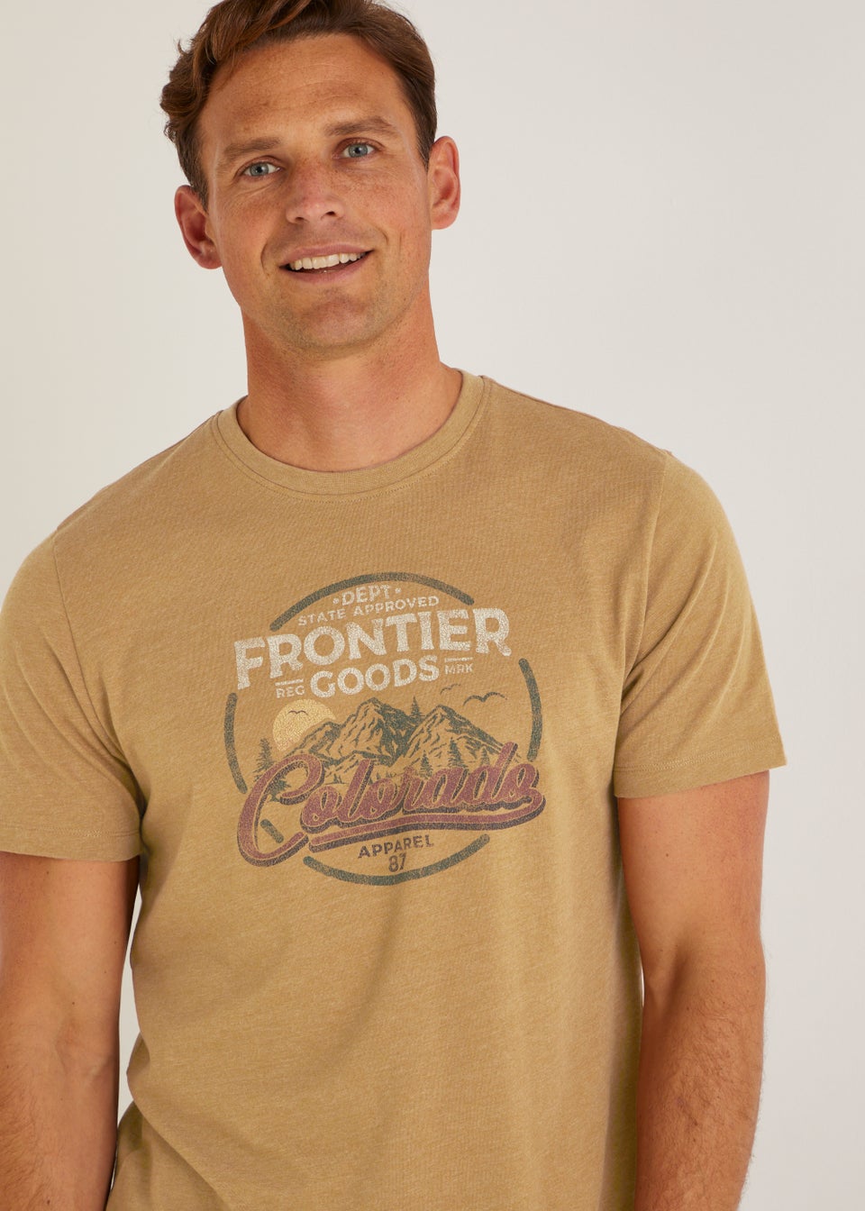 Tan Frontier Goods T-Shirt