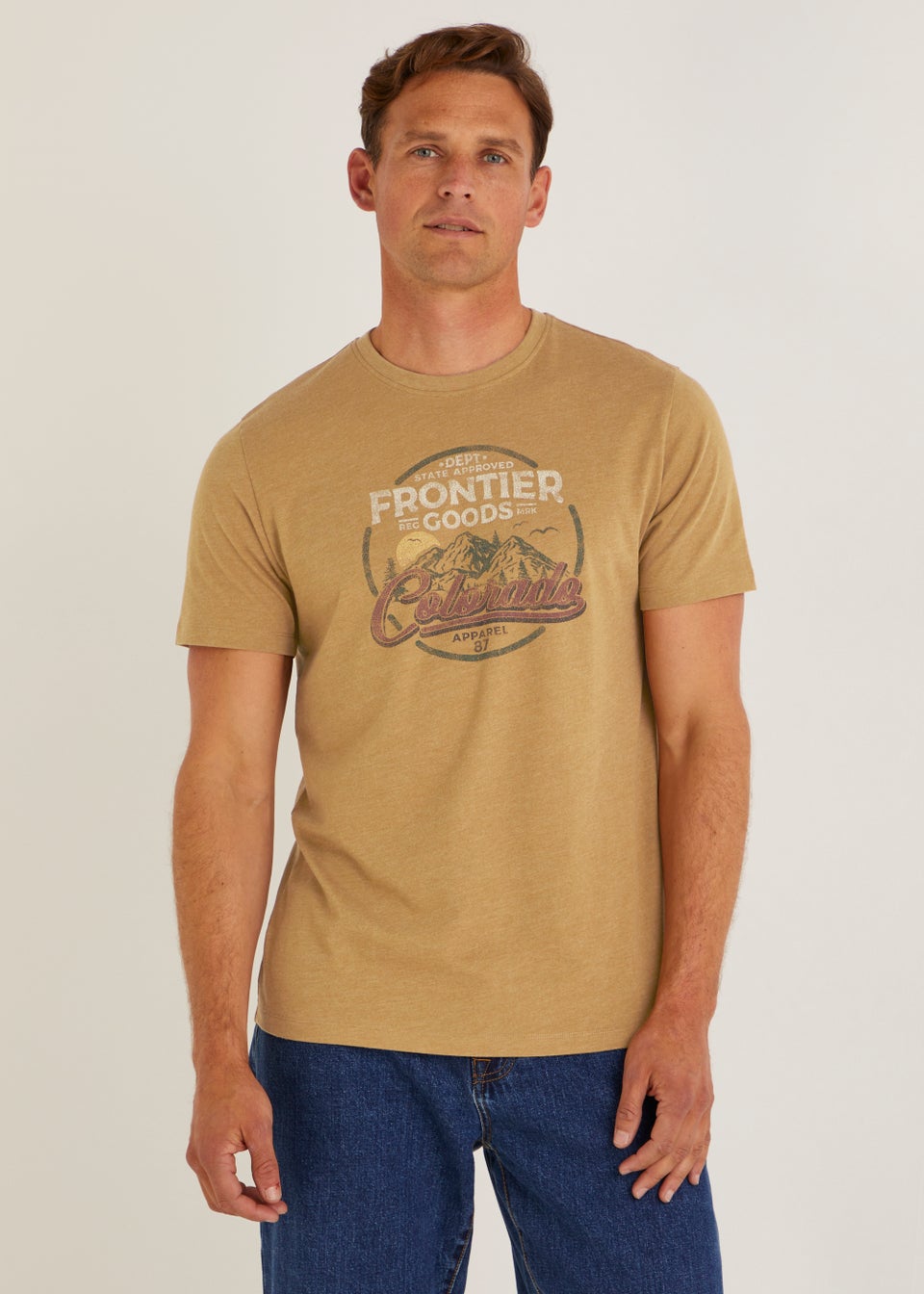 Tan Frontier Goods T-Shirt