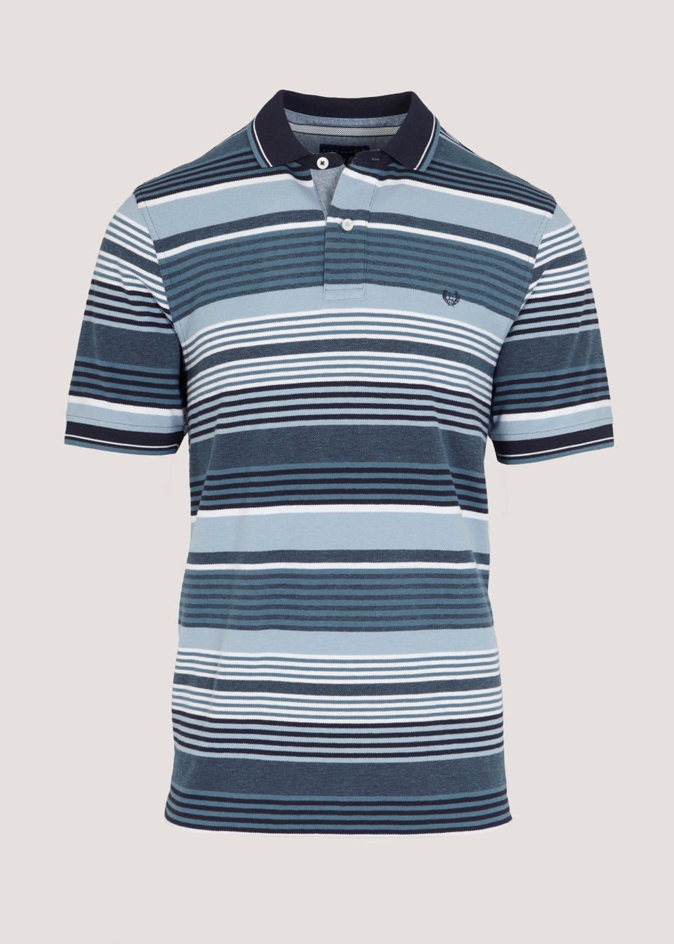 Lincoln Blue Stripe Polo Shirt