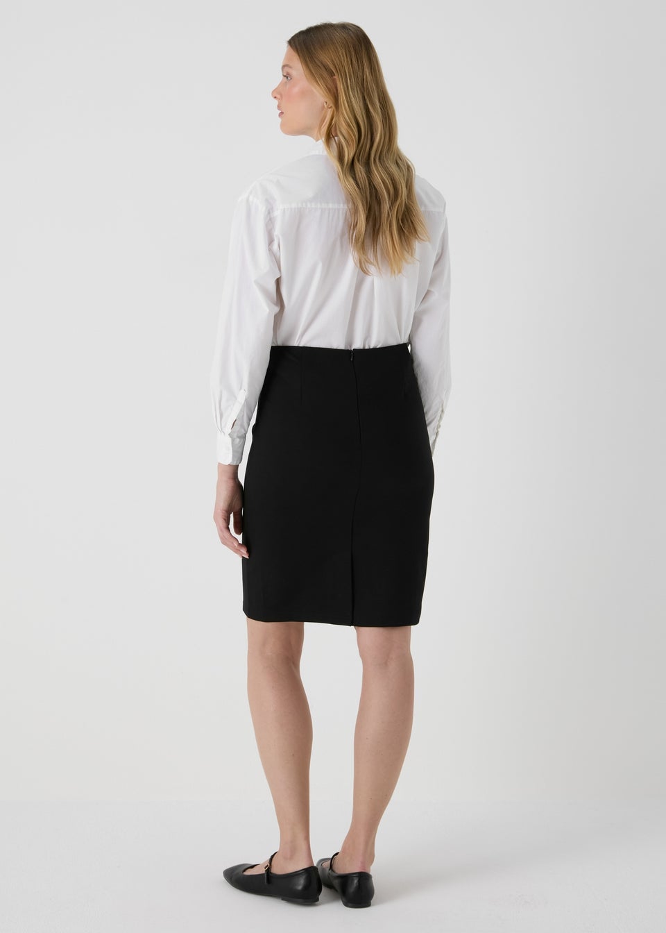 Et Vous Black Ponte Skirt