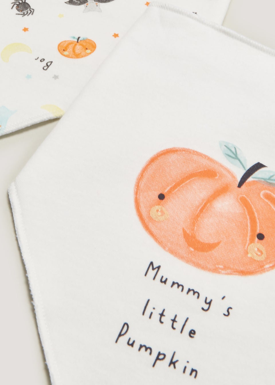 2 Pack Halloween Baby Bandana Bibs (One Size)