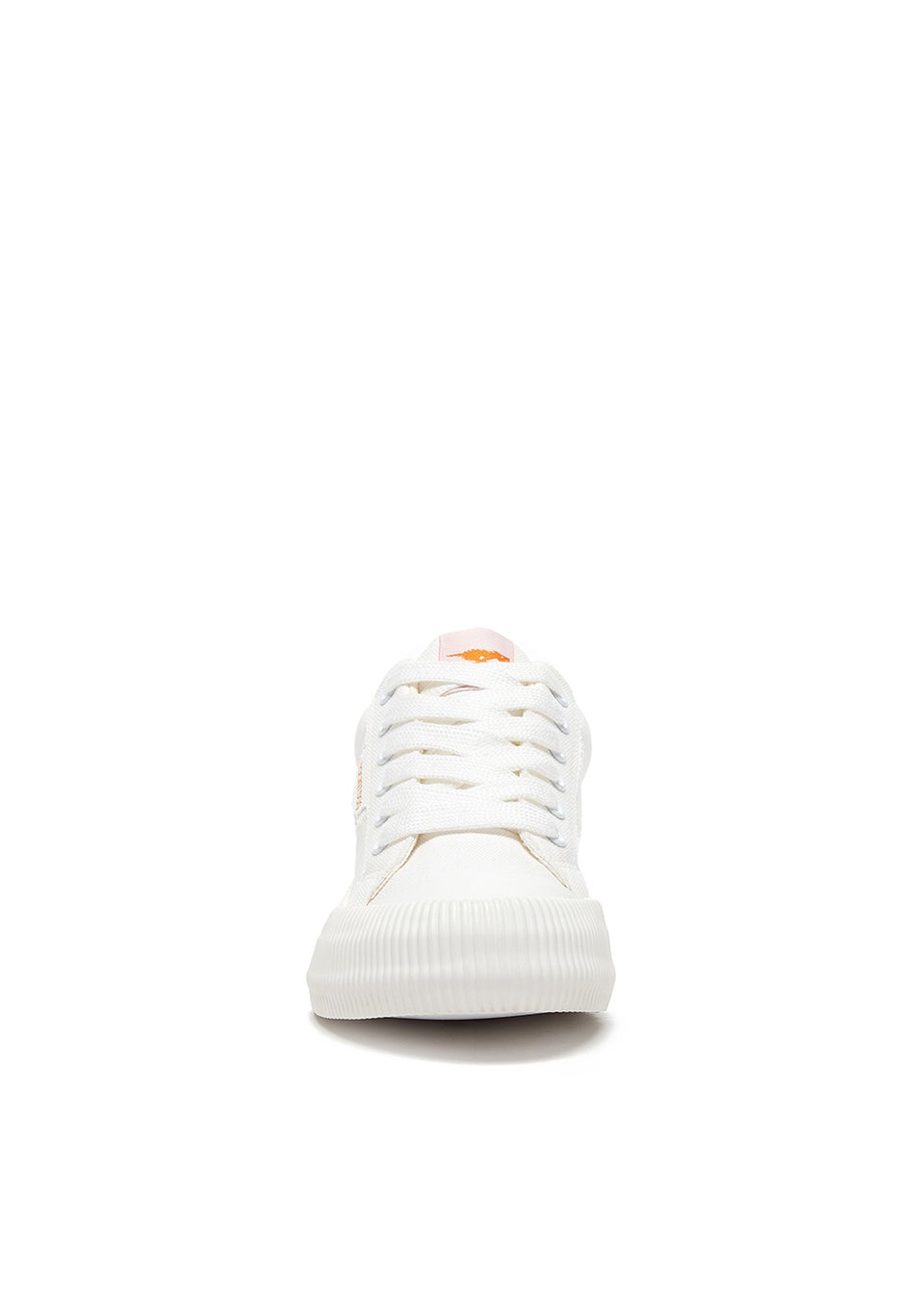 Rocket Dog Cherry White Canvas Trainers