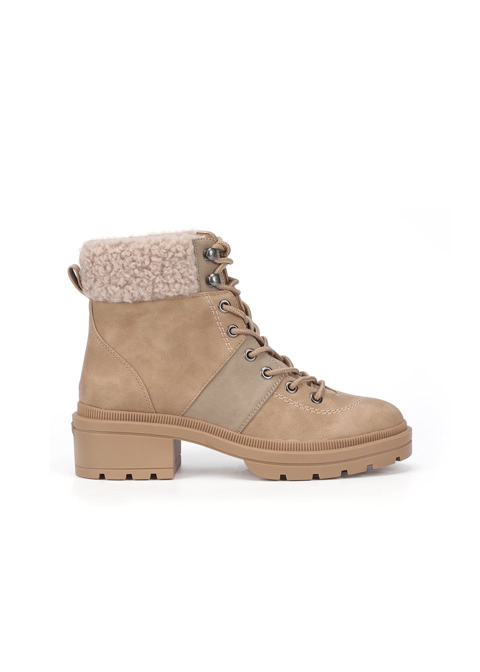 Rocket Dog Icy Taupe Lace Up Boots