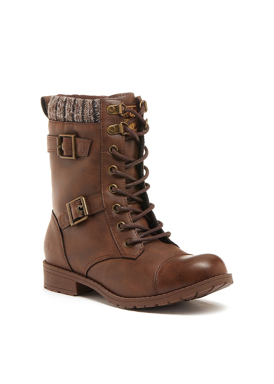 Rocket Dog Billie Brown Lace Up Boots - Matalan