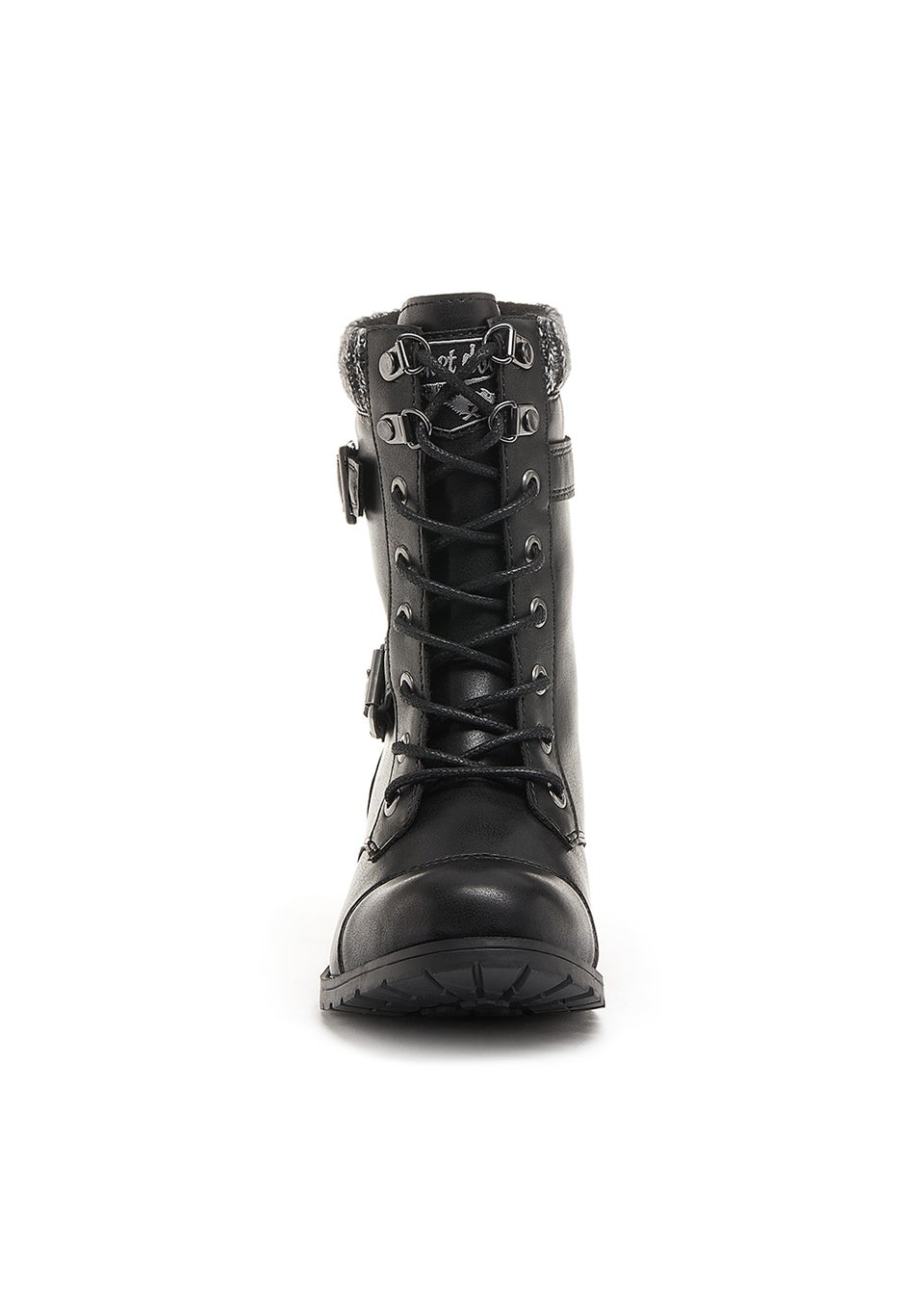 Rocket Dog Billie Black Lace Up Boots Matalan