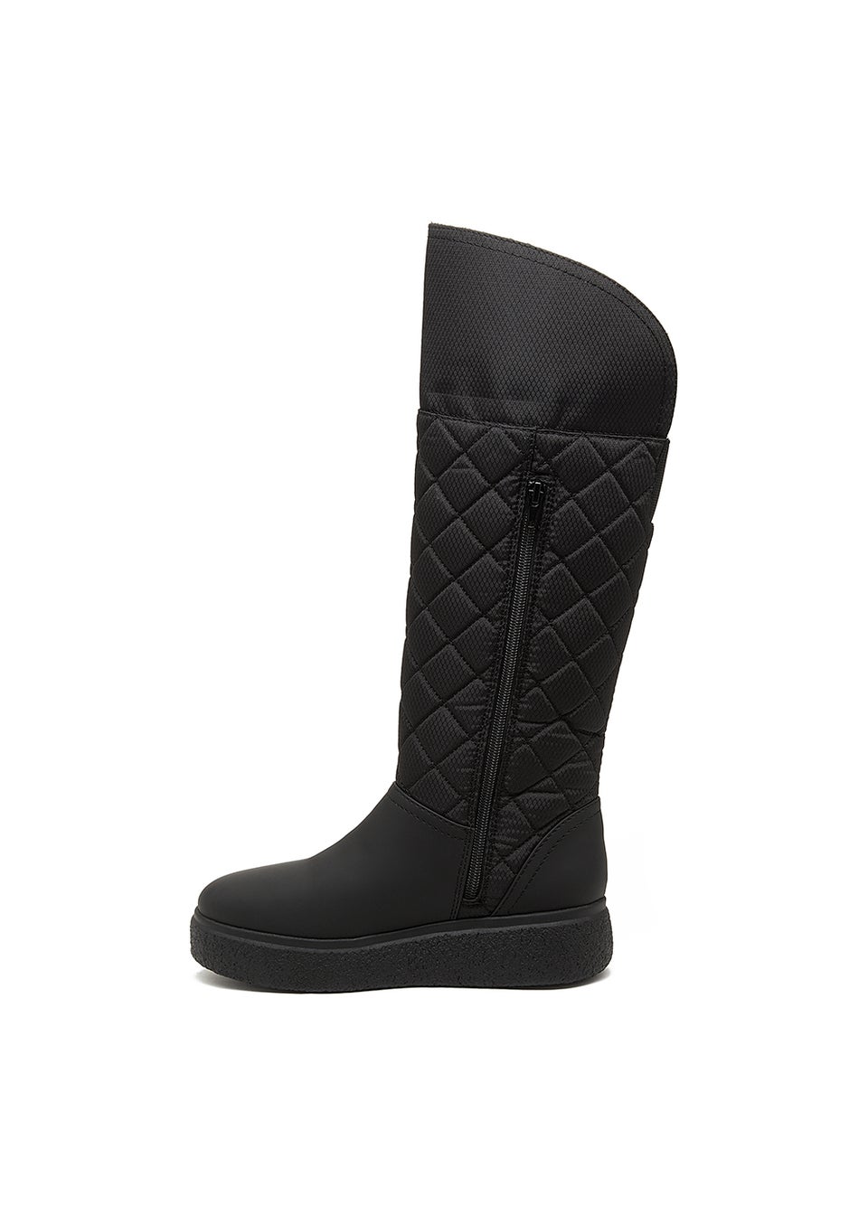 Rocket Dog Archie Black Nylon Rubber Boots Matalan