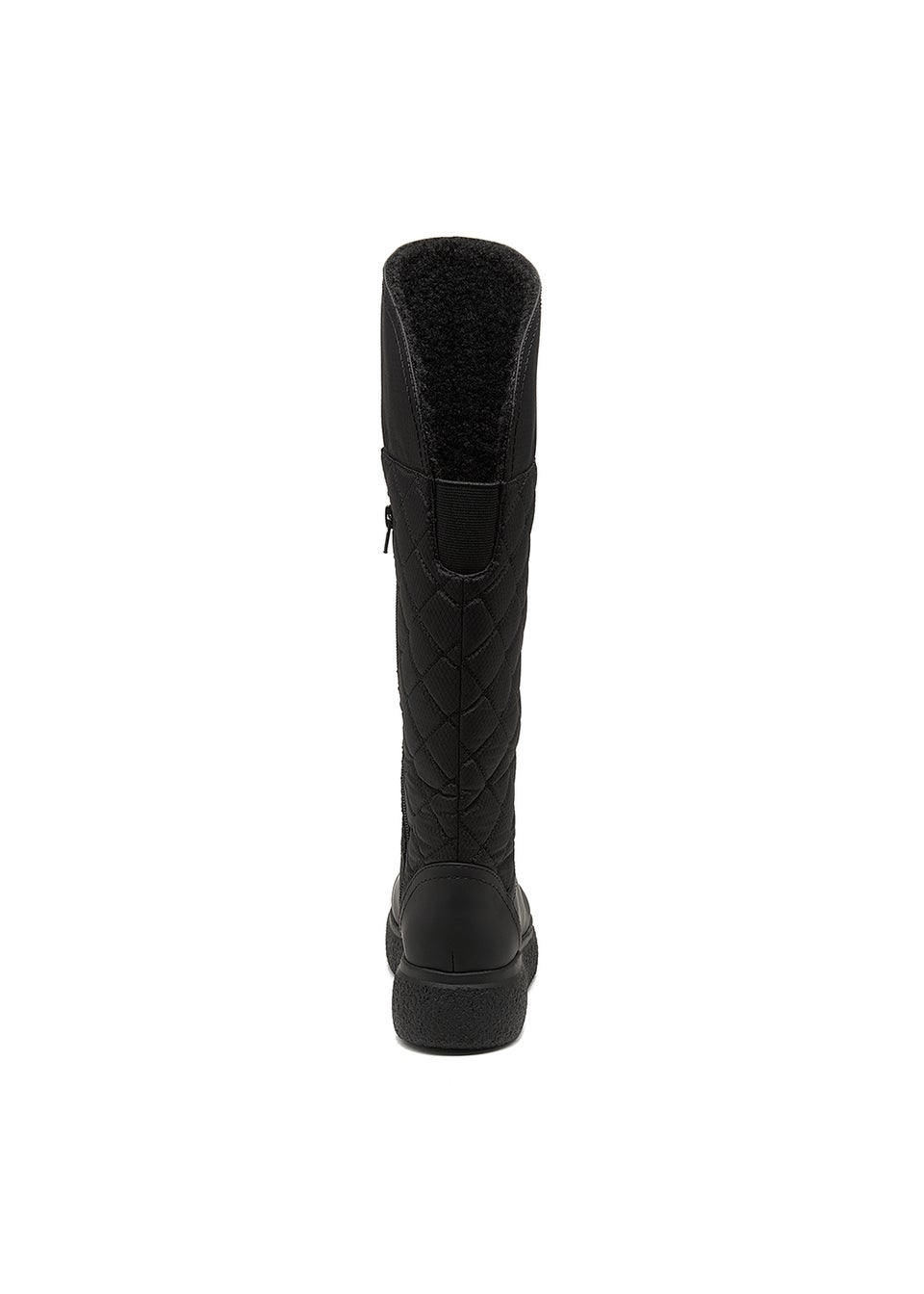 Rocket Dog Archie Black Nylon Rubber Boots