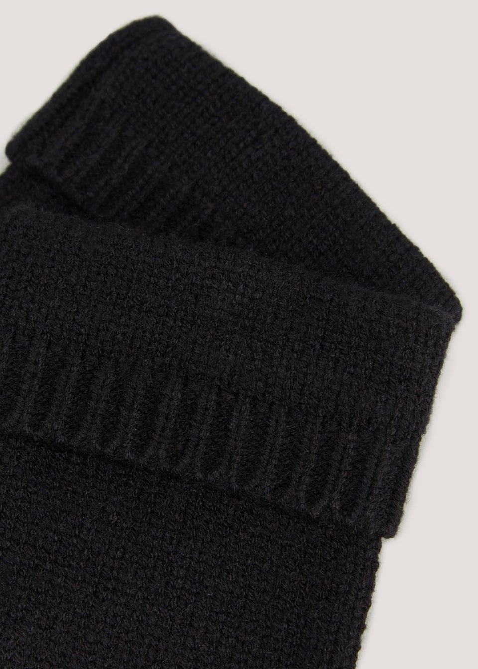 Black Fingerless Gloves