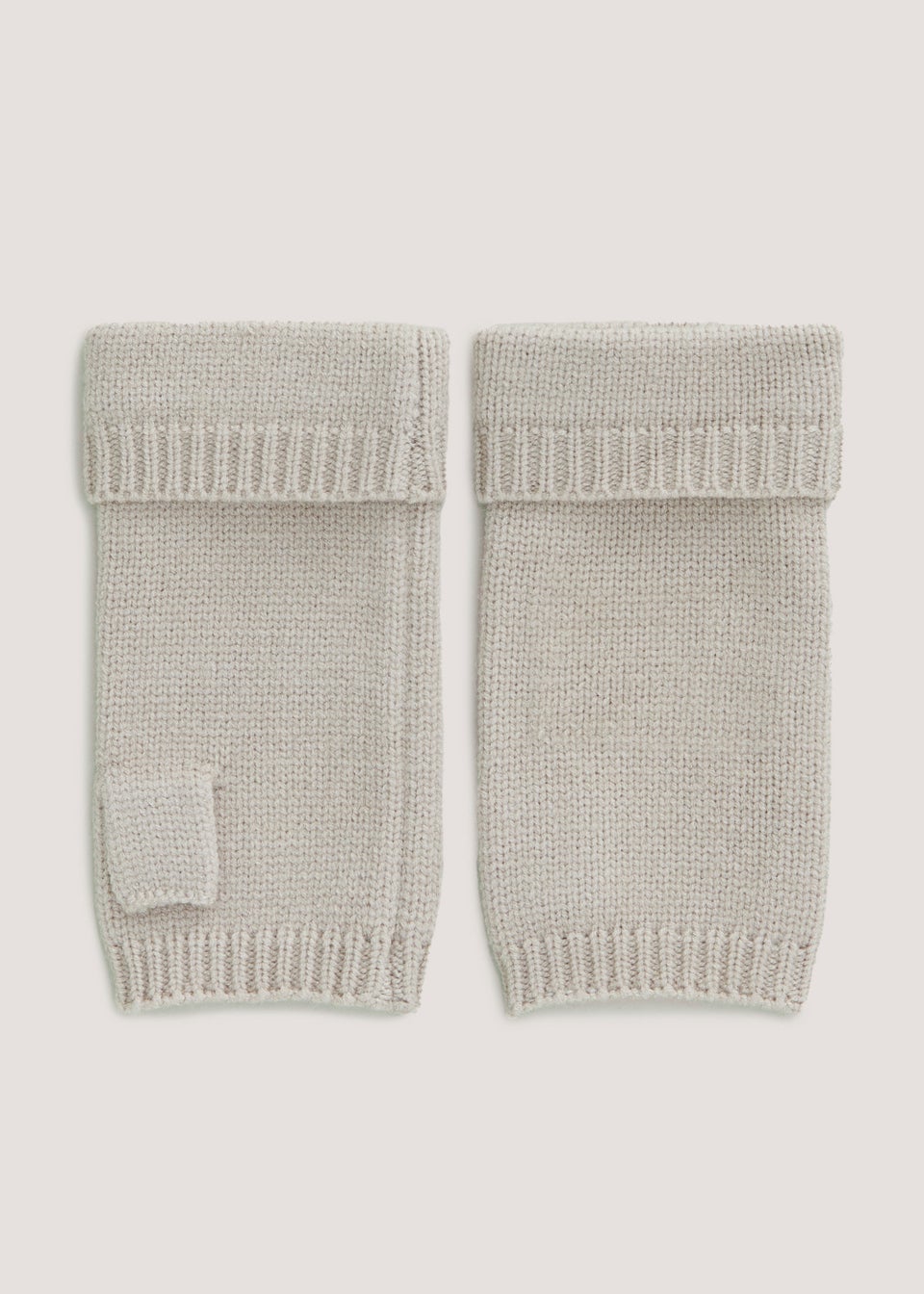 Oatmeal Fingerless Gloves