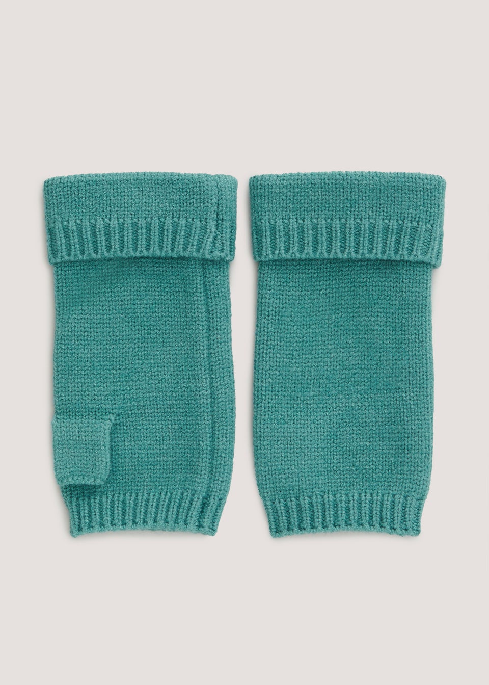 Green Fingerless Gloves
