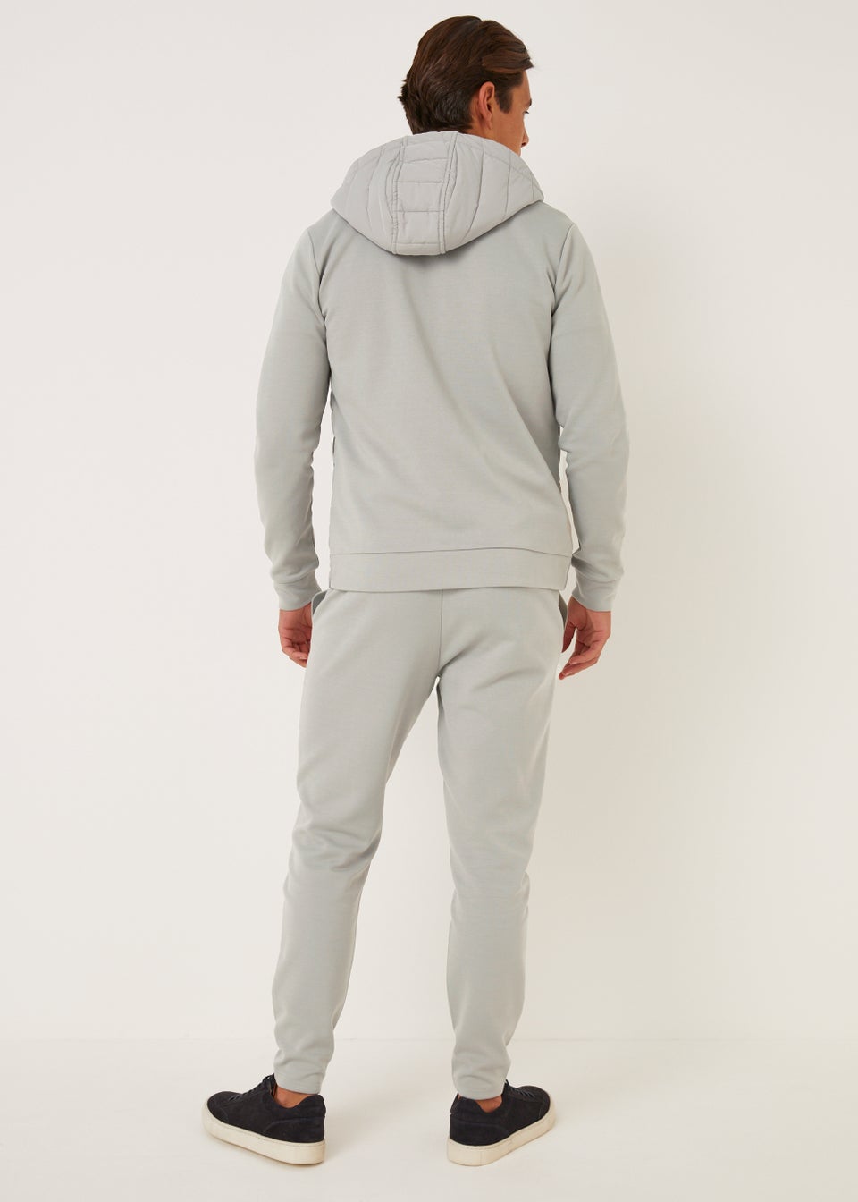 T&W Grey Jersey Joggers