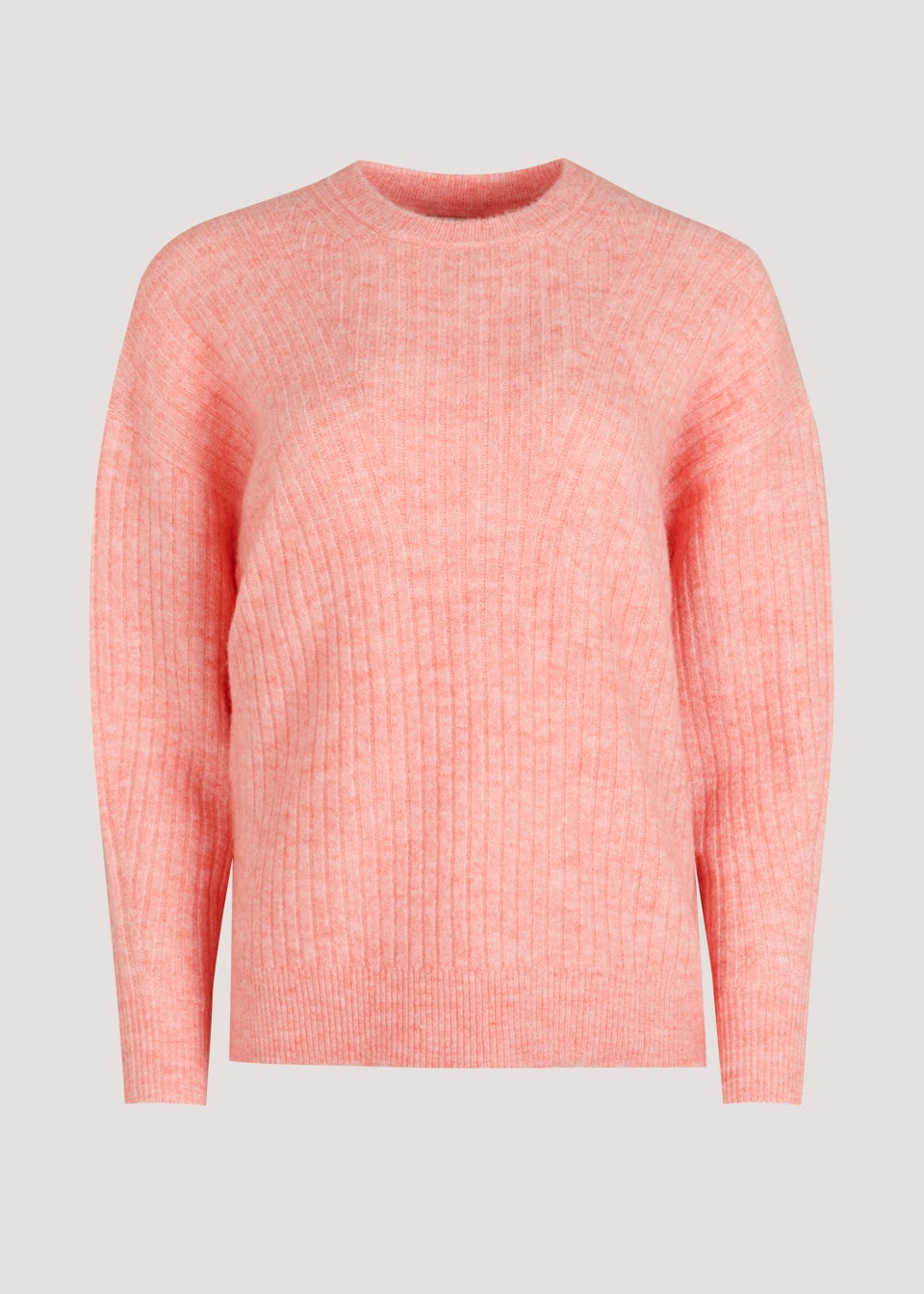 Coral Ribbed Jumper Matalan