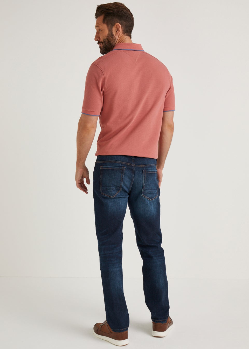 Lincoln Dark Wash Belted Jeans