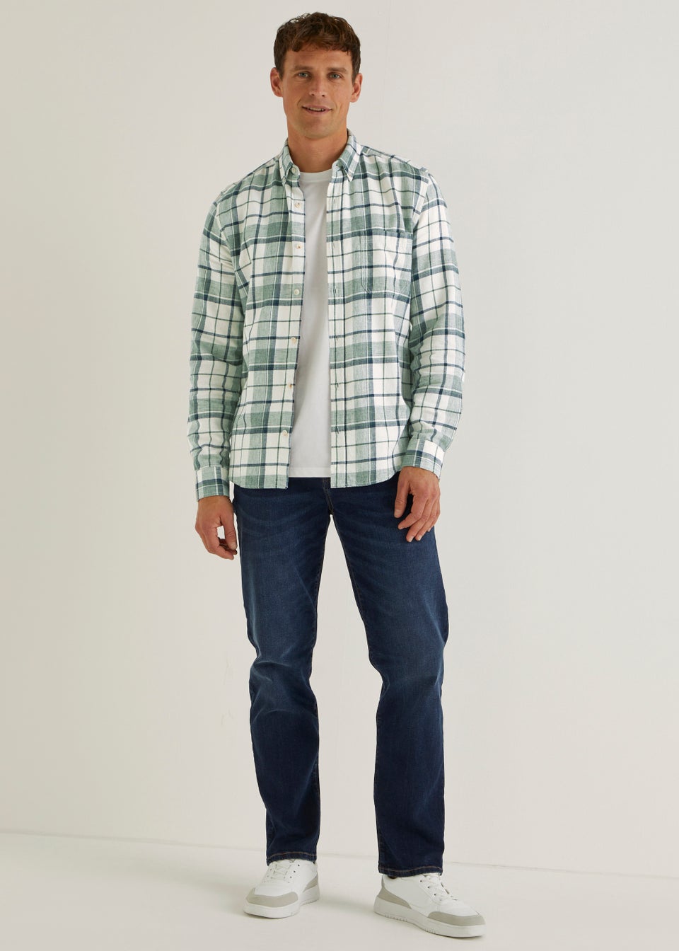 Green Plaid Shirt