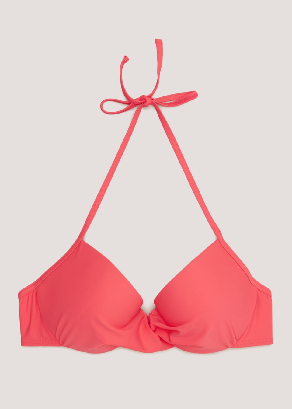 Coral Bikini Top
