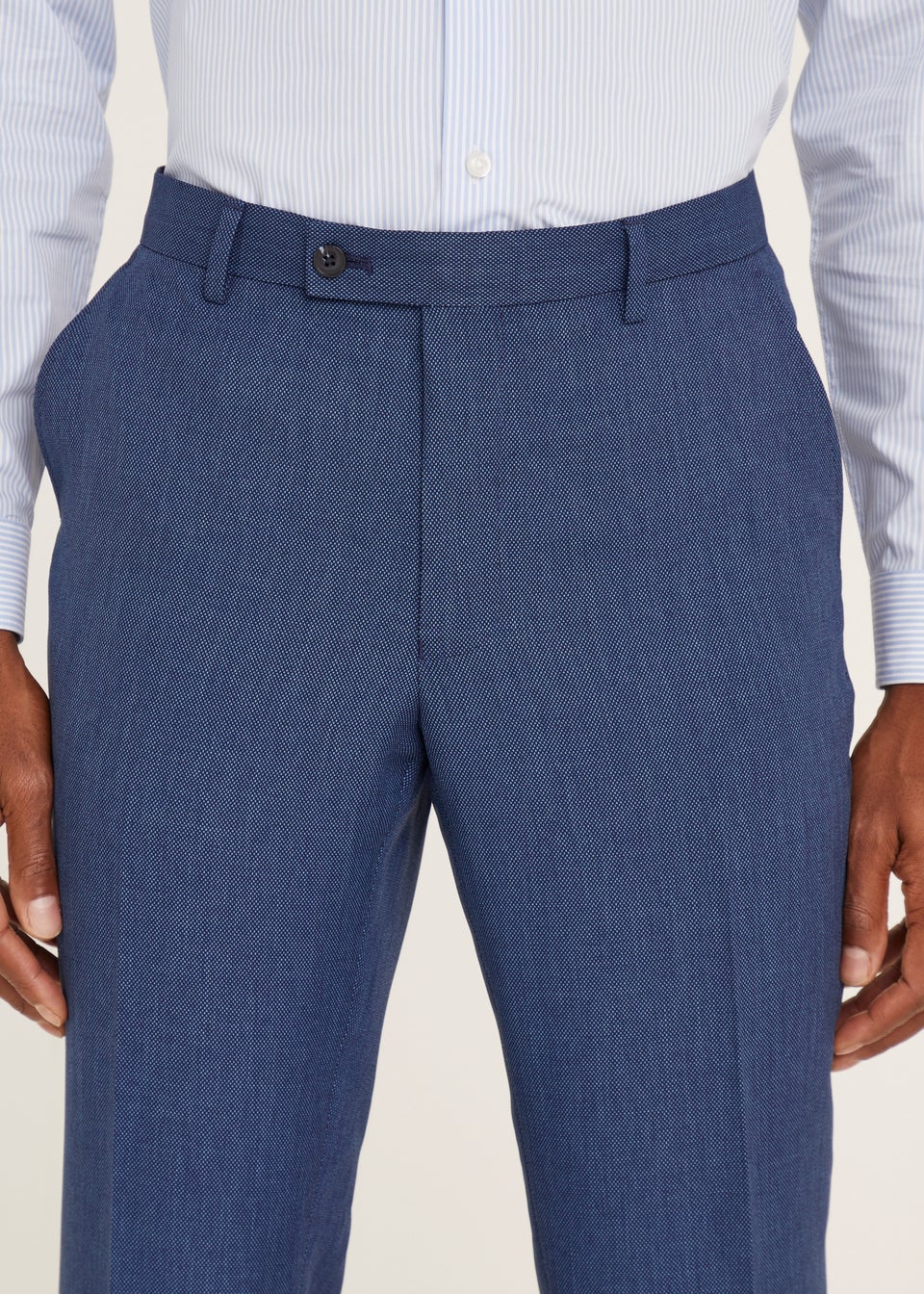 Taylor & Wright Douglas Blue Tailored Fit Suit Trousers