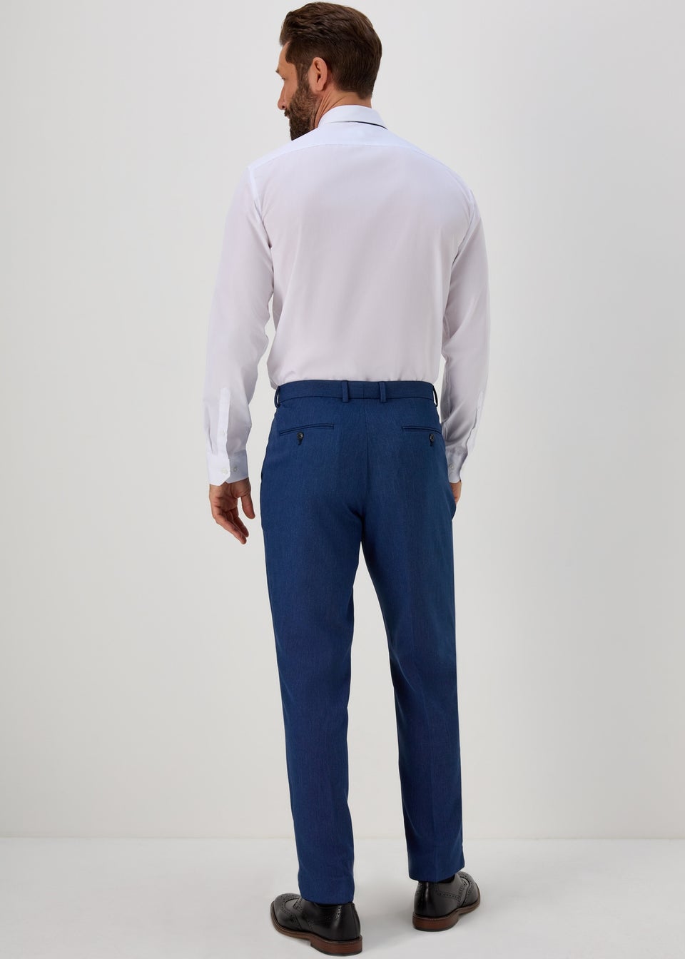 Taylor & Wright Douglas Blue Tailored Fit Suit Trousers