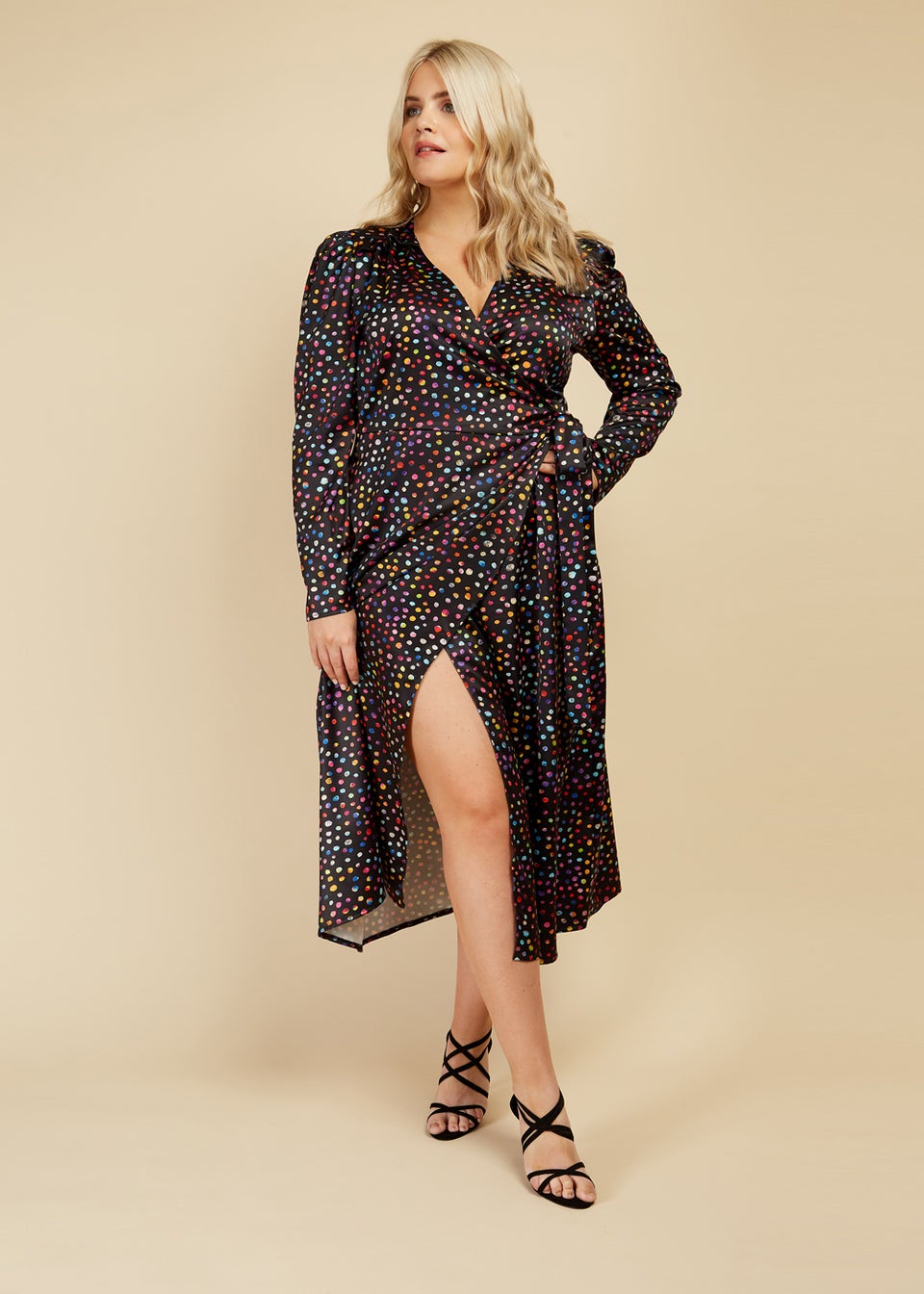 Little mistress black and best sale white dress