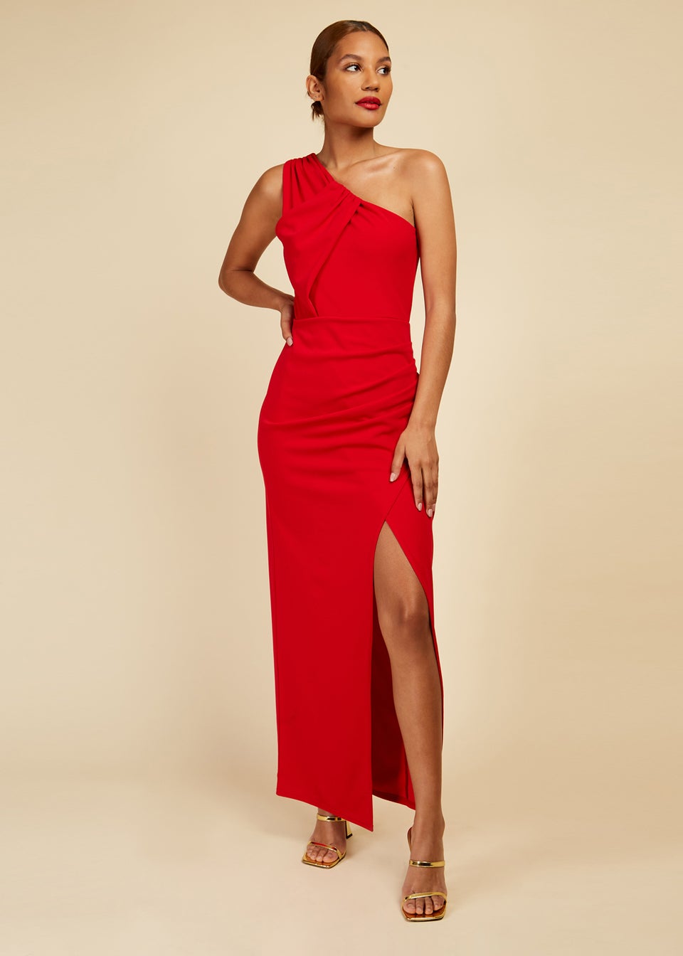 Little mistress red top dress