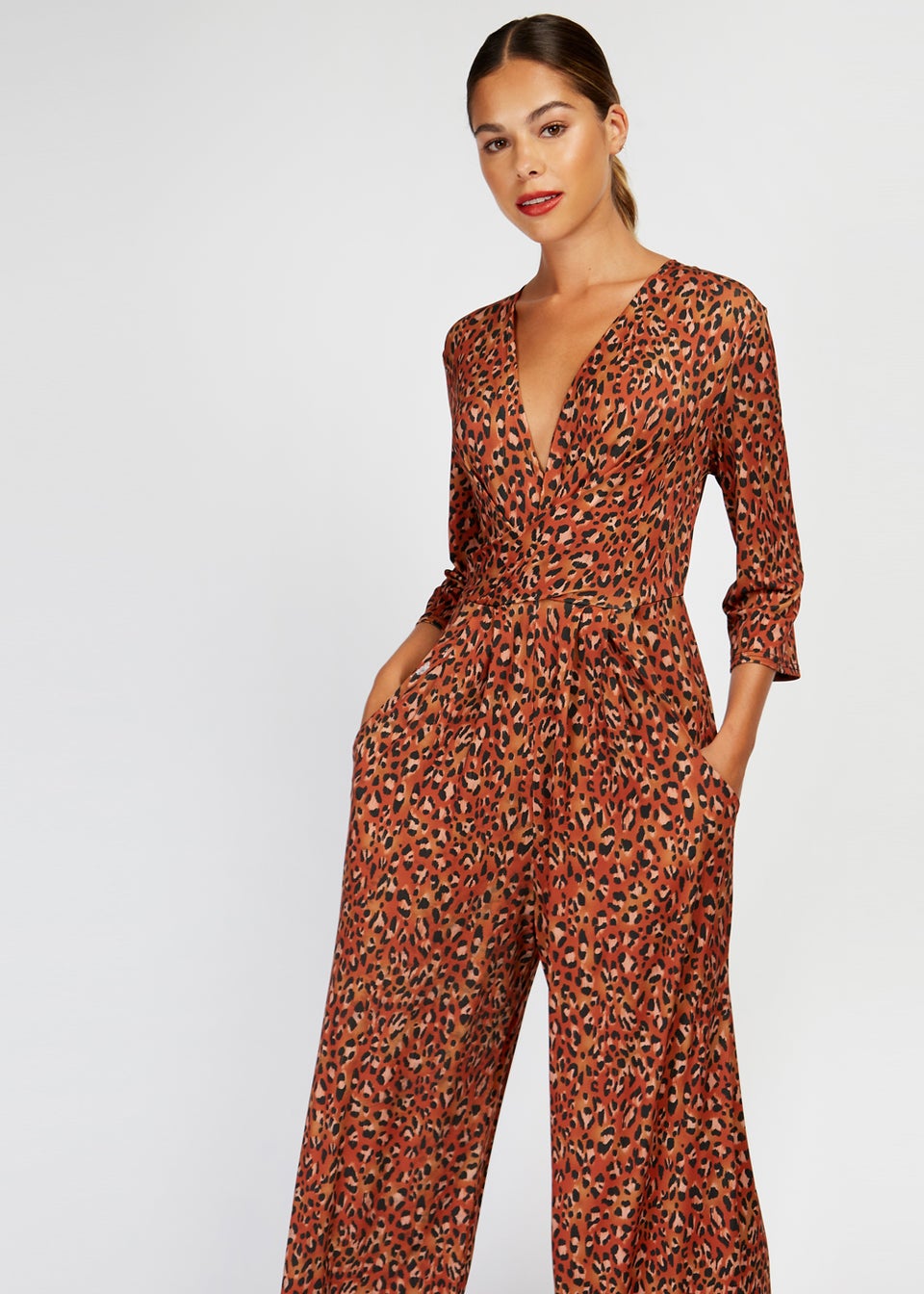 Kmart leopard cheap print jumpsuit