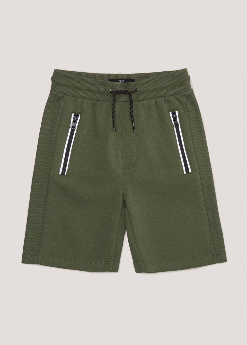 Boys elastic waist new arrivals khaki shorts