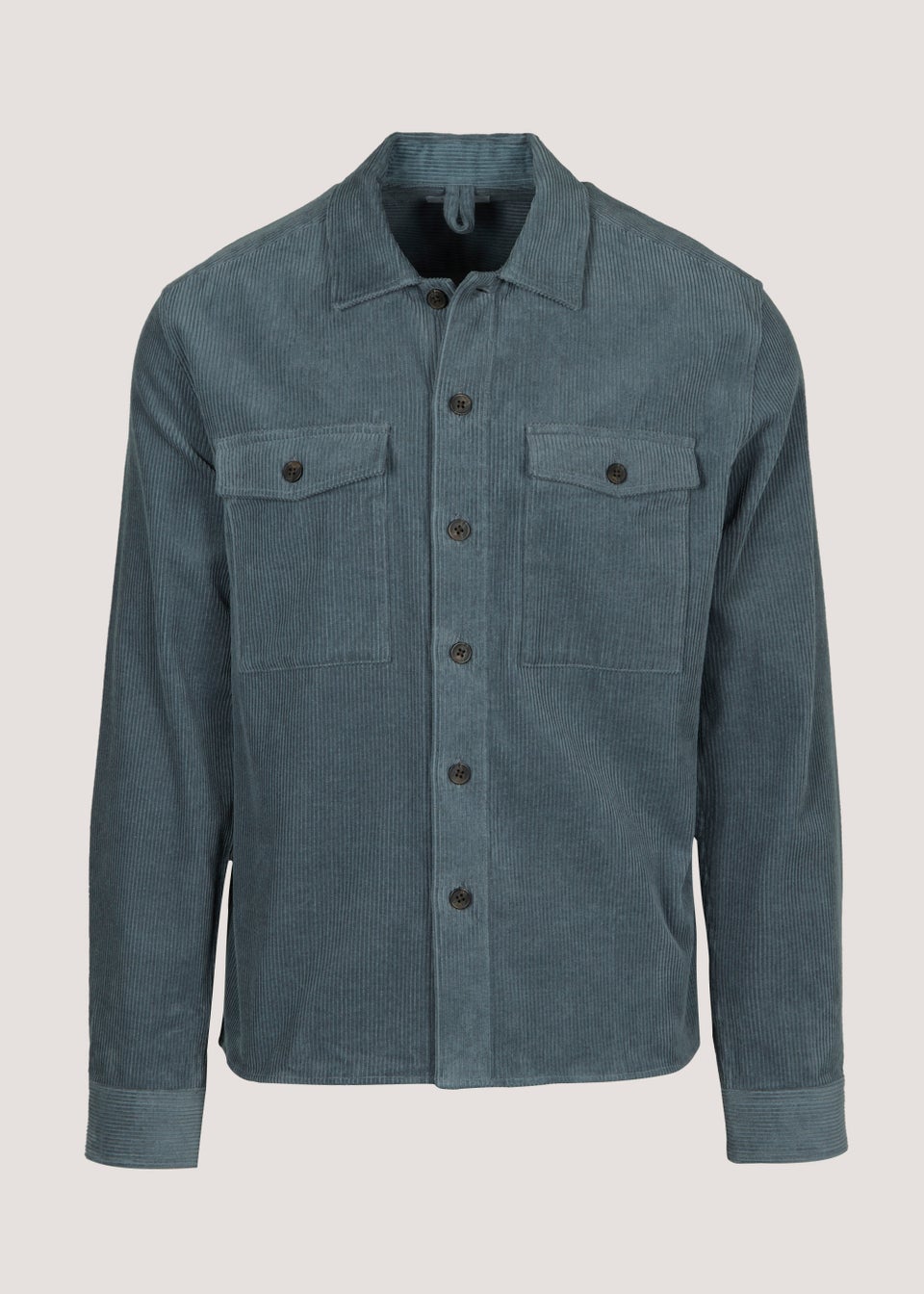 Blue Cord Shacket